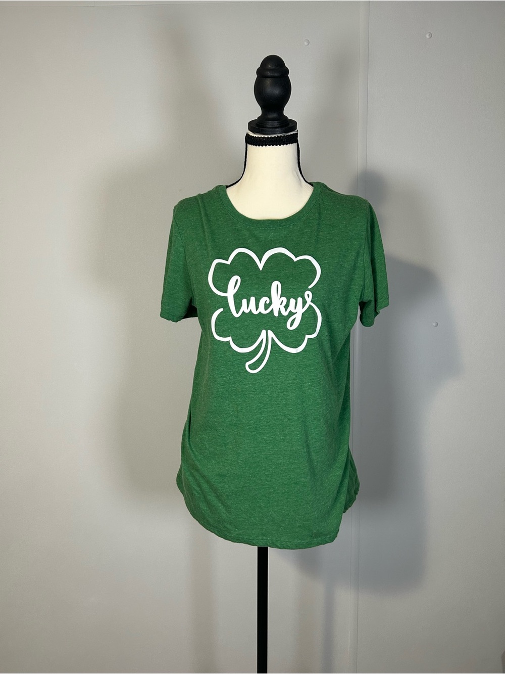 Lucky Shamrock Graphic Tee - Green